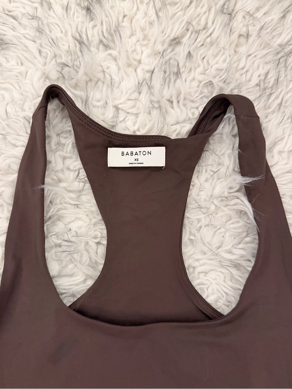 Babaton Racer Tank - Coffee Bean - Picture 2 of 7